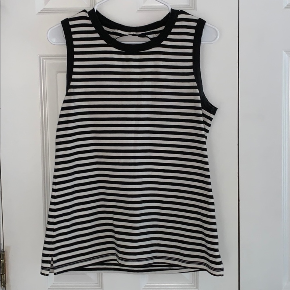 Stripped tank top